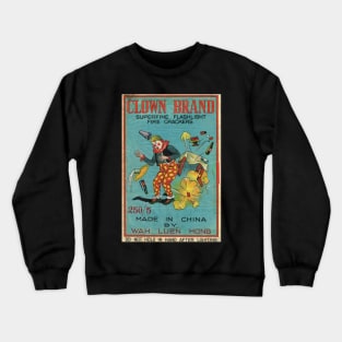 VINTAGE FIRECRACKER CLOWN BRAND Crewneck Sweatshirt